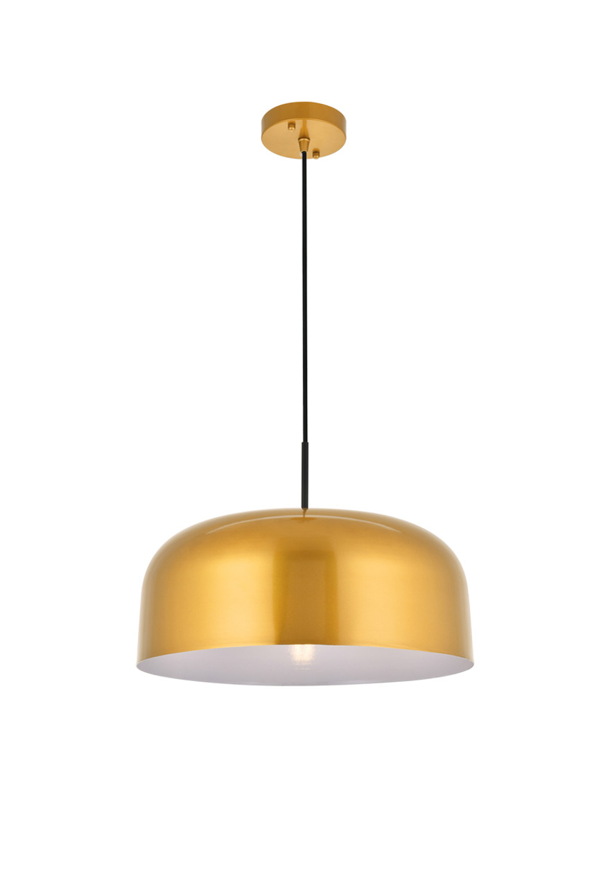 Living District LD4074D16SG Etude 1 light satin gold Pendant