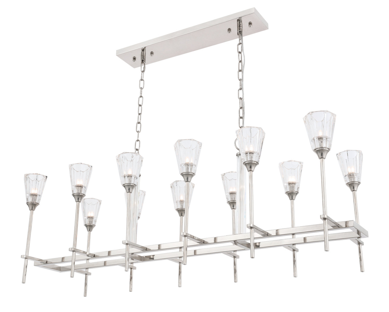 Urban Classic 1552D50PN Soiree 12 light polished Nickel Pendant