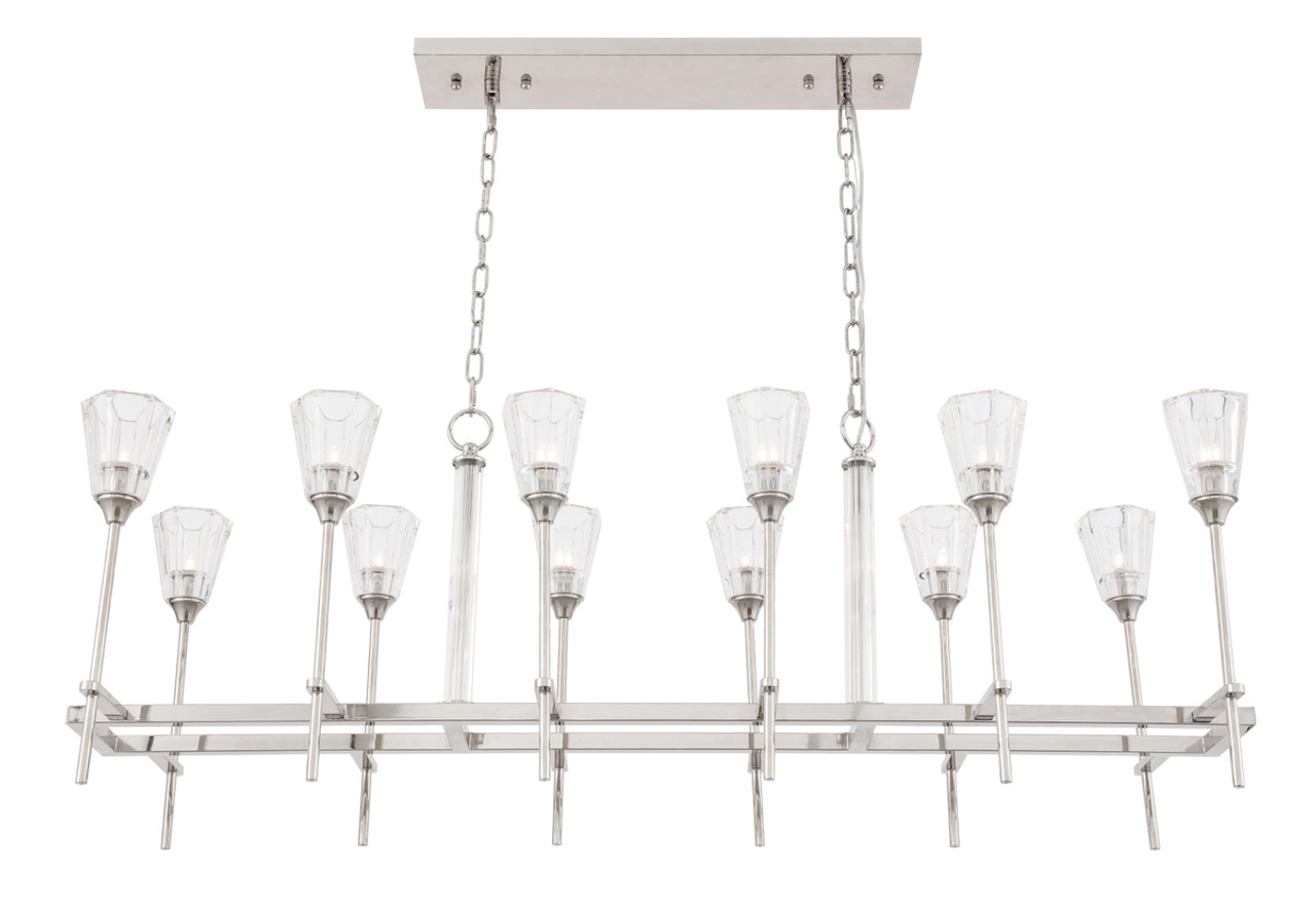 Urban Classic 1552D50PN Soiree 12 light polished Nickel Pendant