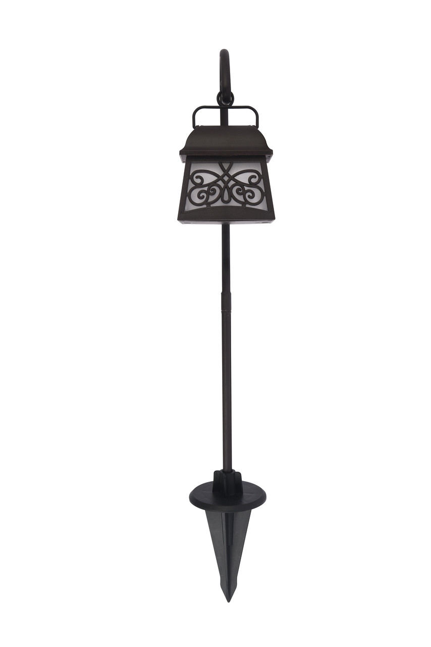 Living District LDOD3011-4PK Outdoor brown LED 3000K pathaway light in pack of 4