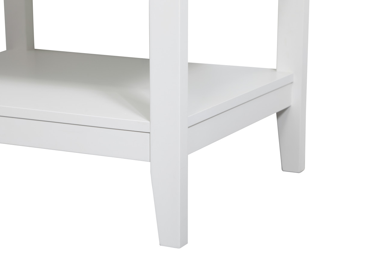 Elegant Decor VF16024WH Aubrey 24 inch Single Bathroom Vanity in White