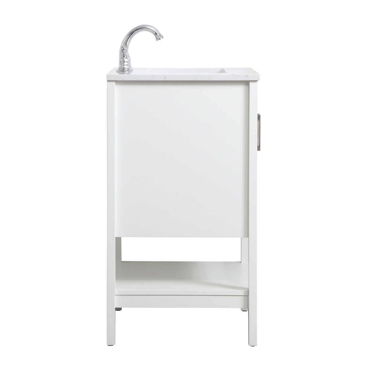 Elegant Decor VF16024WH Aubrey 24 inch Single Bathroom Vanity in White
