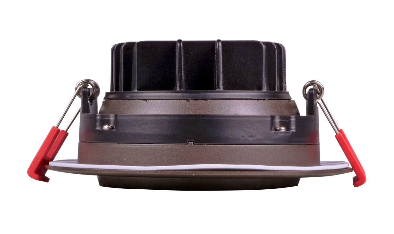 NICOR DGD411202KRDOB 4-inch LED Gimbal Recessed Downlight in Oil-Rubbed Bronze, 2700K