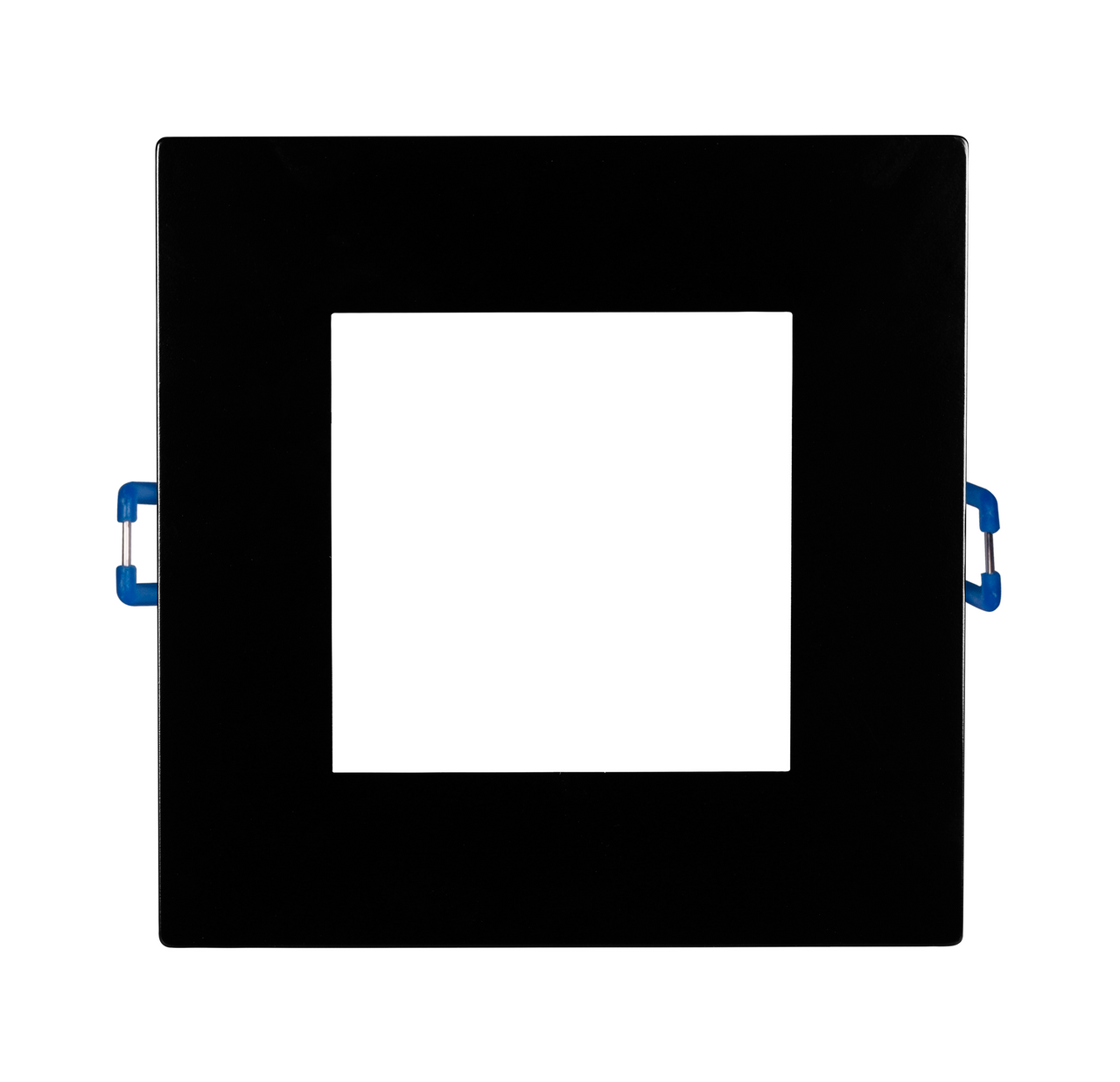 NICOR DLE621205KSQBK DLE6 Series 6 in. Square Black Flat Panel LED Downlight in 5000K