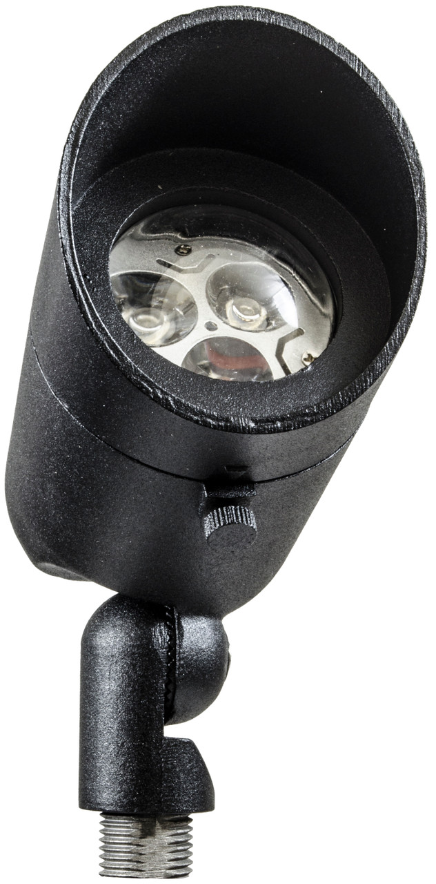 DABMAR LIGHTING LV130-LED4-RGBW-B CAST ALUM SPOT LIGHT 4W RGBW LED MR16 12V, Black