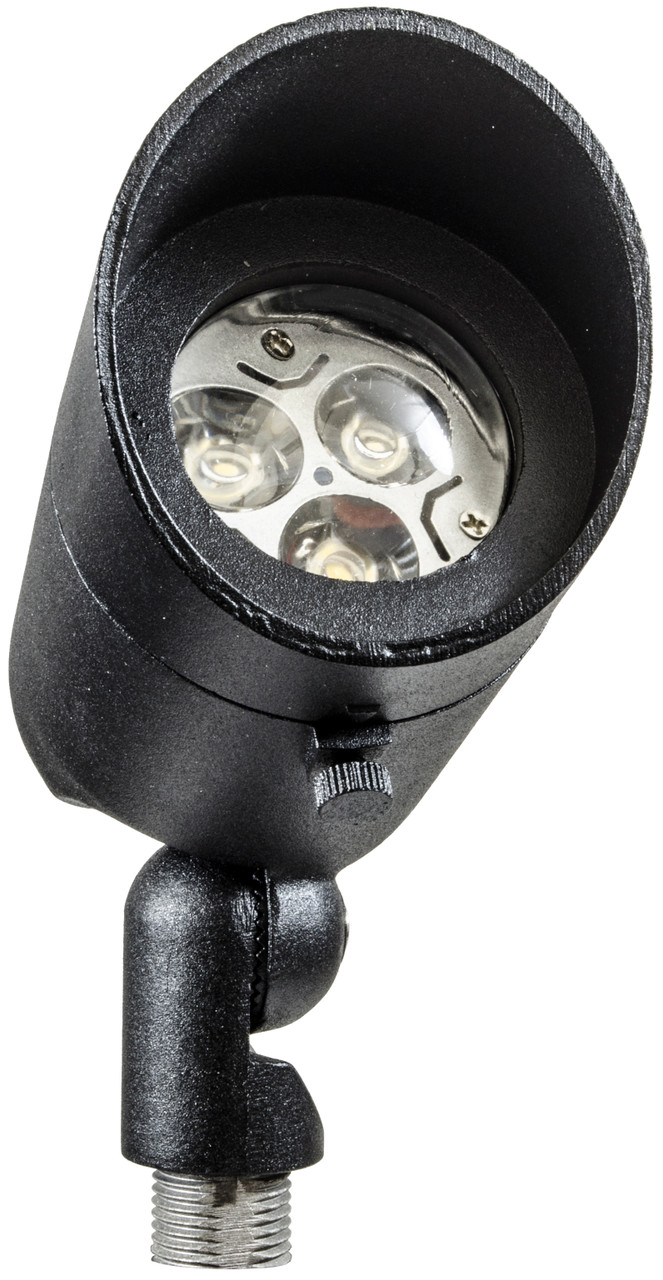 DABMAR LIGHTING LV130-LED4-RGBW-B CAST ALUM SPOT LIGHT 4W RGBW LED MR16 12V, Black