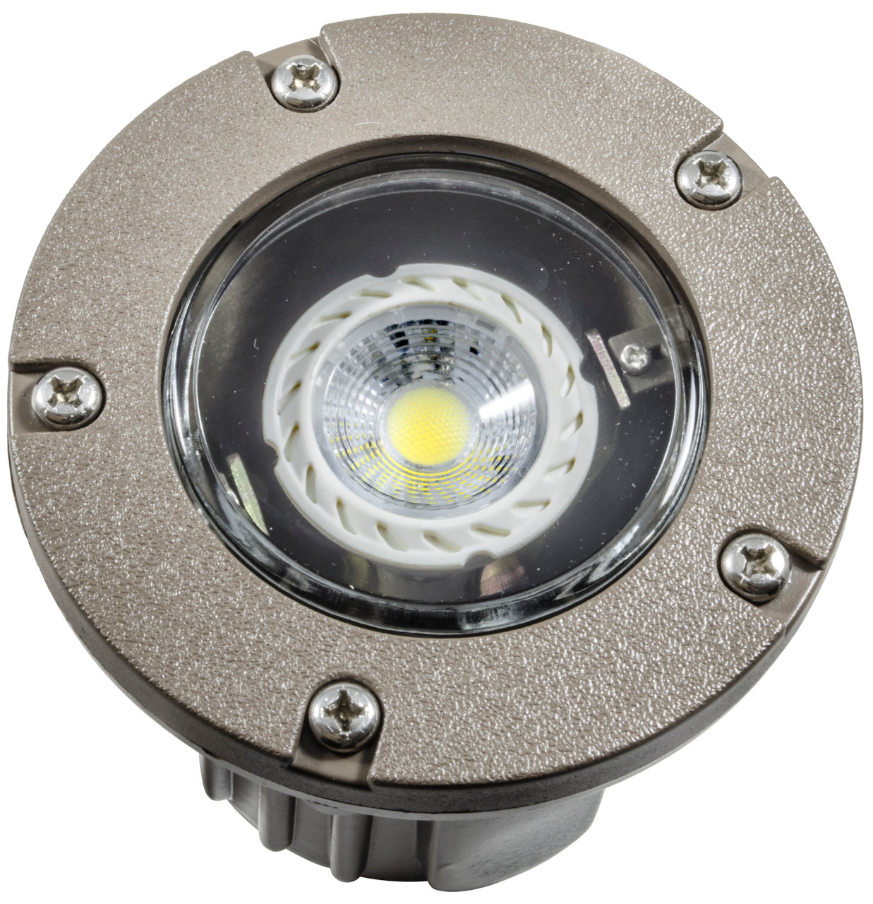 DABMAR LIGHTING LV342-LED5-BZ WELL LIGHT OPEN FACE 5W LED MR16 12V, Bronze