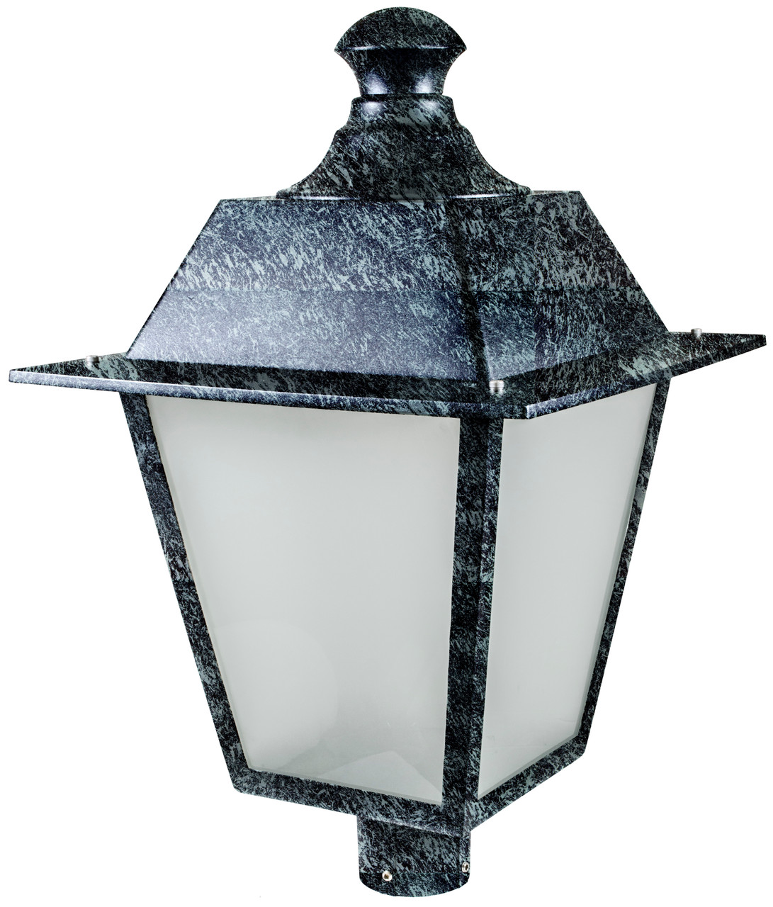 DABMAR LIGHTING GM224-LED16-VG LARGE POST TOP FIXTURE W/FROSTED GLASS LED 16W 120V, VERDE GREEN