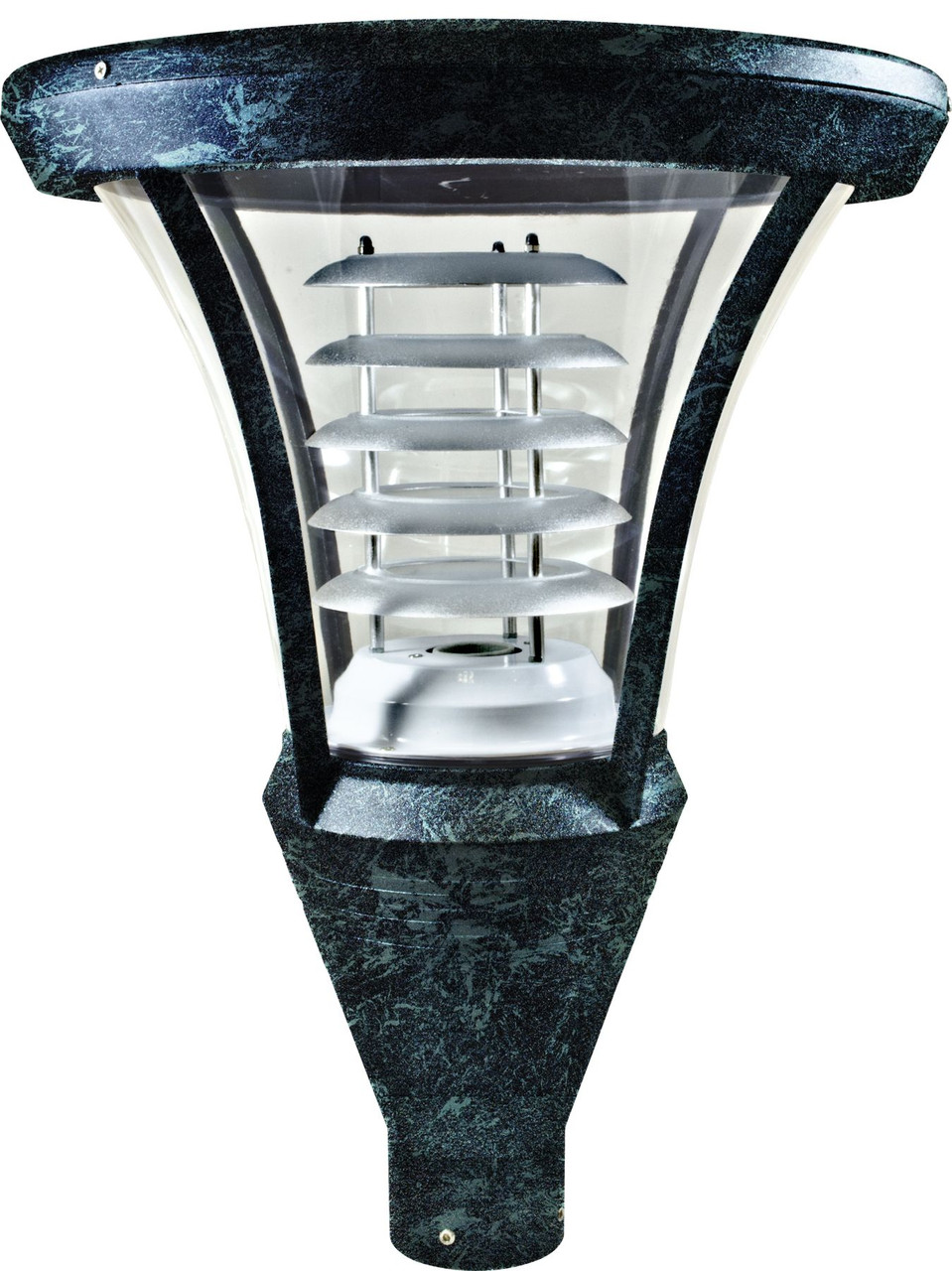 DABMAR LIGHTING GM6400-LED30-VG ARCHITECTURAL POST FIXTURE 30W 168 LEDS 120V, Black