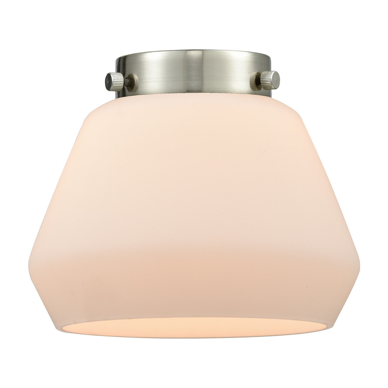 INNOVATIONS LIGHTING 623-1F-AC-G171 Fulton 1 Light Flush Mount, Antique Copper