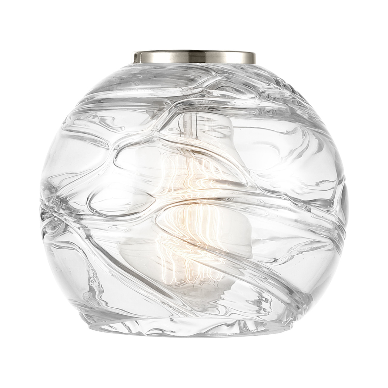 INNOVATIONS LIGHTING G1213-6 Small Deco Swirl Glass