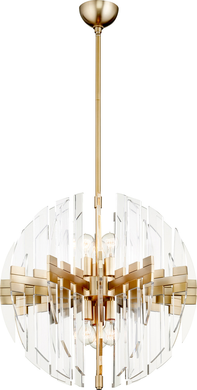 CYAN DESIGN 6310-23-80 ZION 23" 6-Light SPHERE - AGB