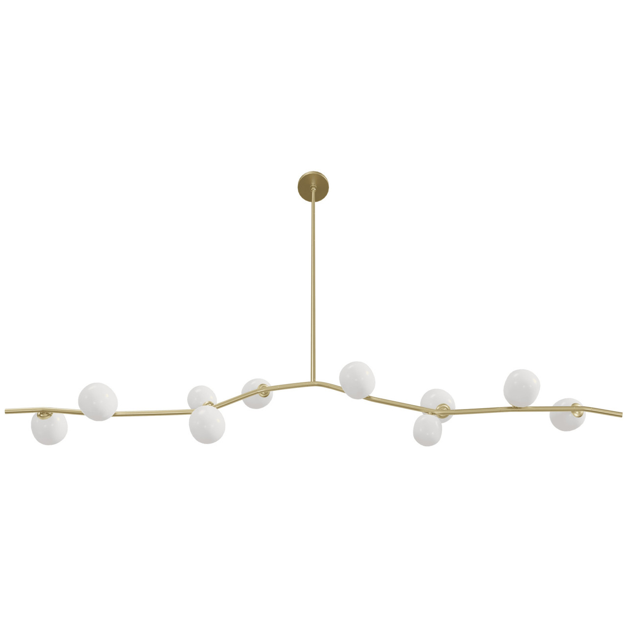 AVENUE LIGHTING HF4810-WHT HAMPTON  10-Light TEN LIGHT CHANDELIER