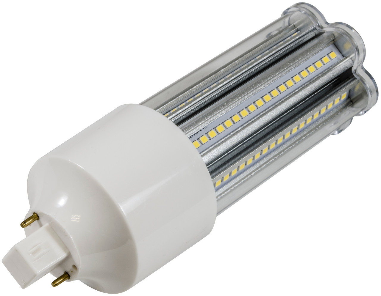 DABMAR LIGHTING DL-T-LED-140A-30K CORN LIGHT G24 / 2-PIN BASE 20W 100-277V 30K, White