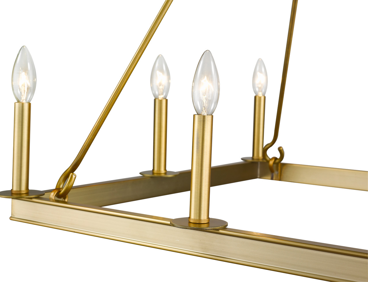 Z-LITE 482S-8-26OBR 8 Light Chandelier,Olde Brass