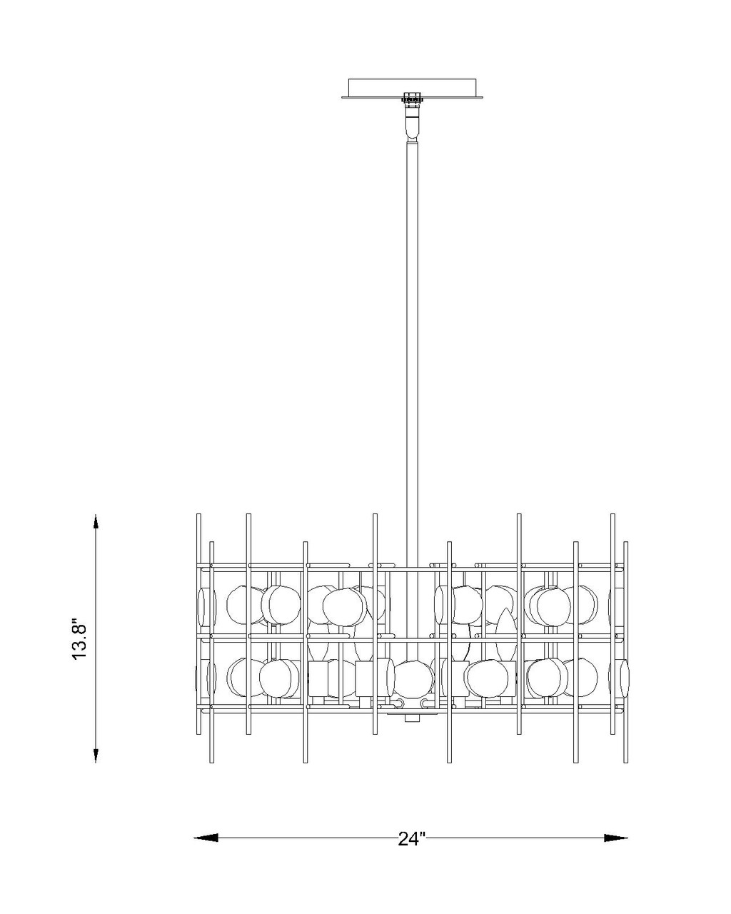 Z-LITE 4007-24AGBR 6 Light Chandelier,Aged Brass Z-LITE 4007-24AGBR 6 Light Chandelier,Aged Brass
