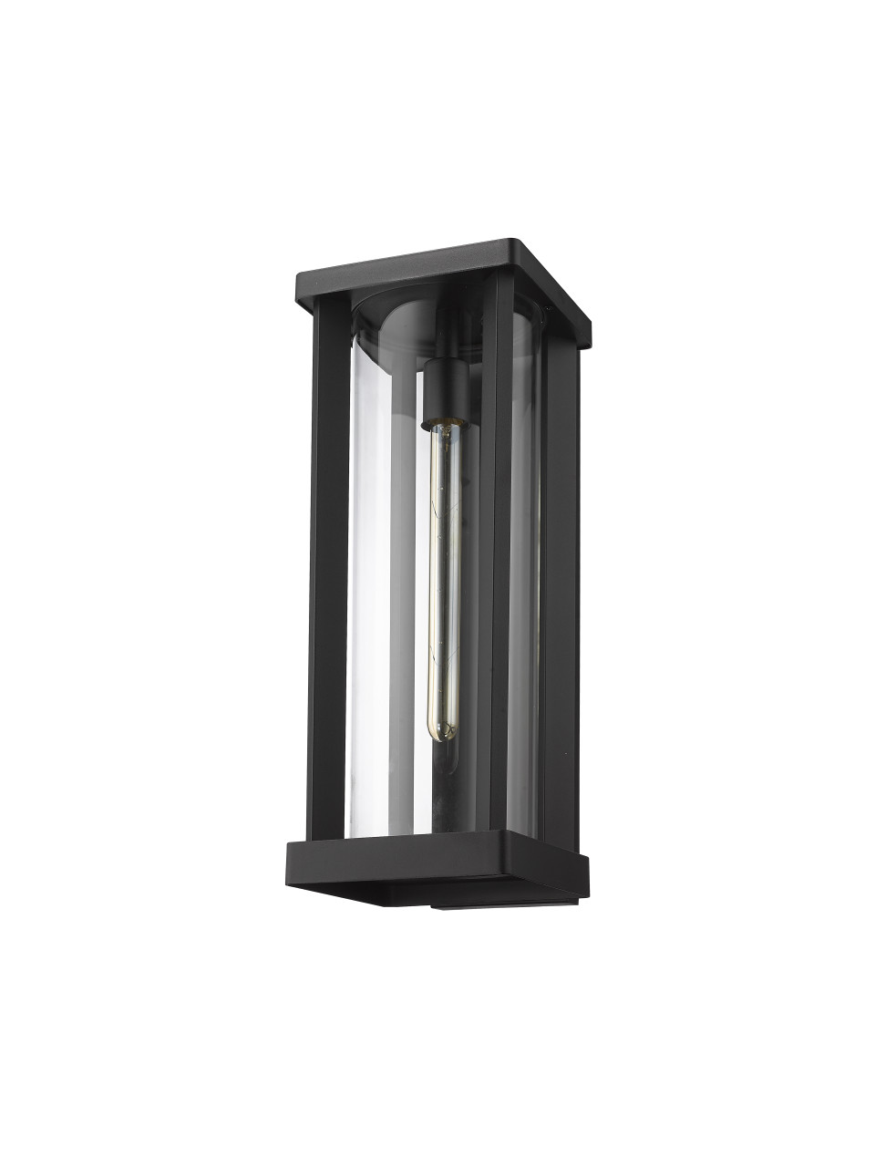 Z-LITE 586B-BK 1 Light Outdoor Wall Sconce,Black