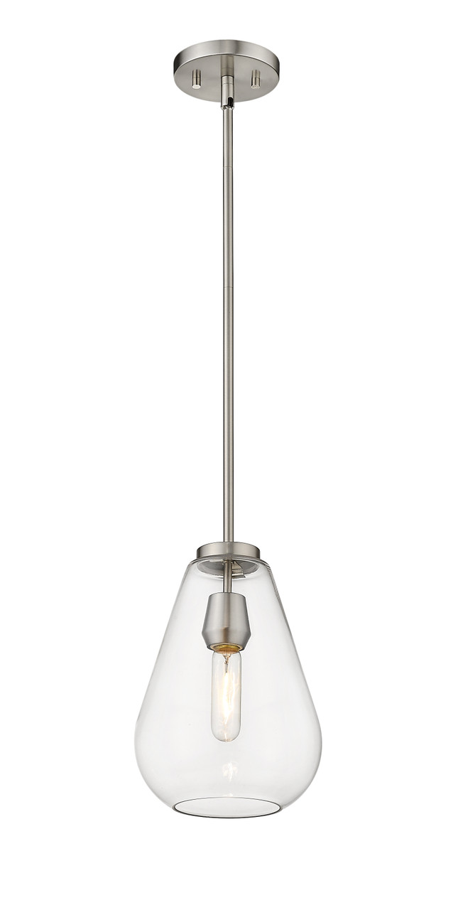 Z-LITE 488P8-BN 1 Light Pendant,Brushed Nickel