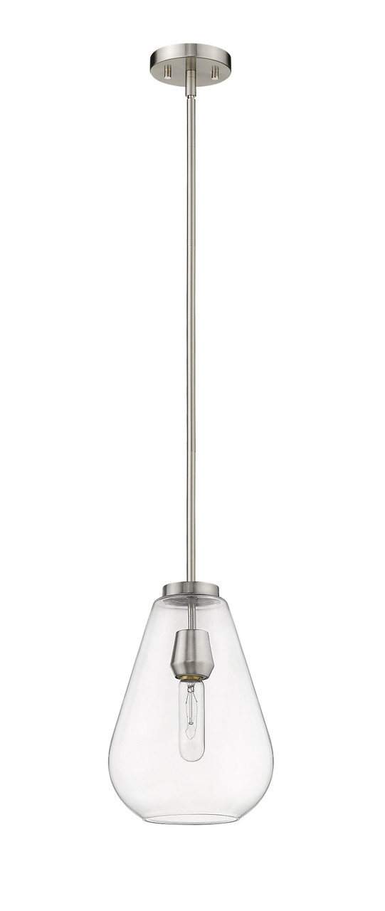 Z-LITE 488P8-BN 1 Light Pendant,Brushed Nickel