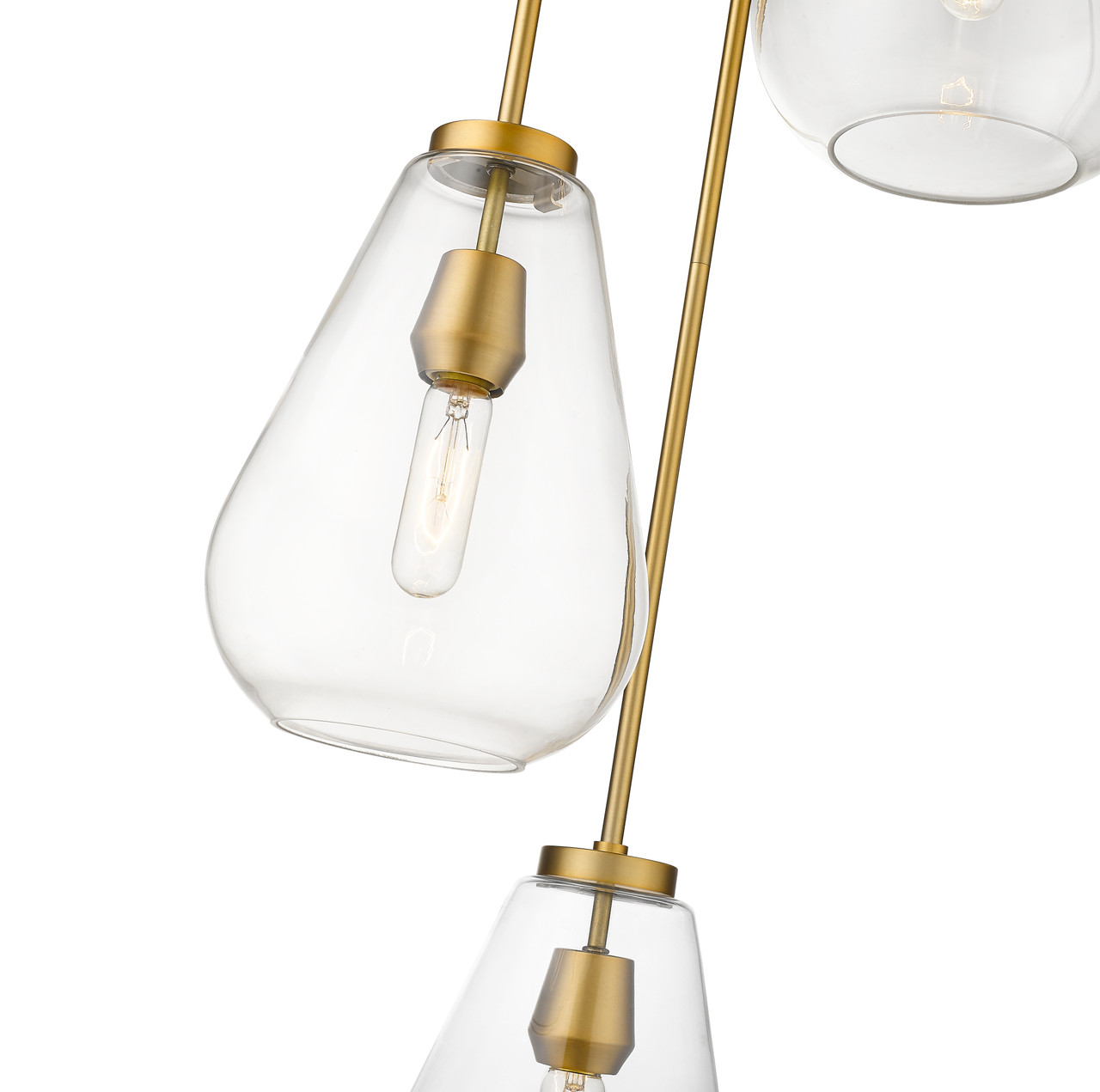 Z-LITE 488P8-3R-OBR 3 Light Pendant,Olde Brass