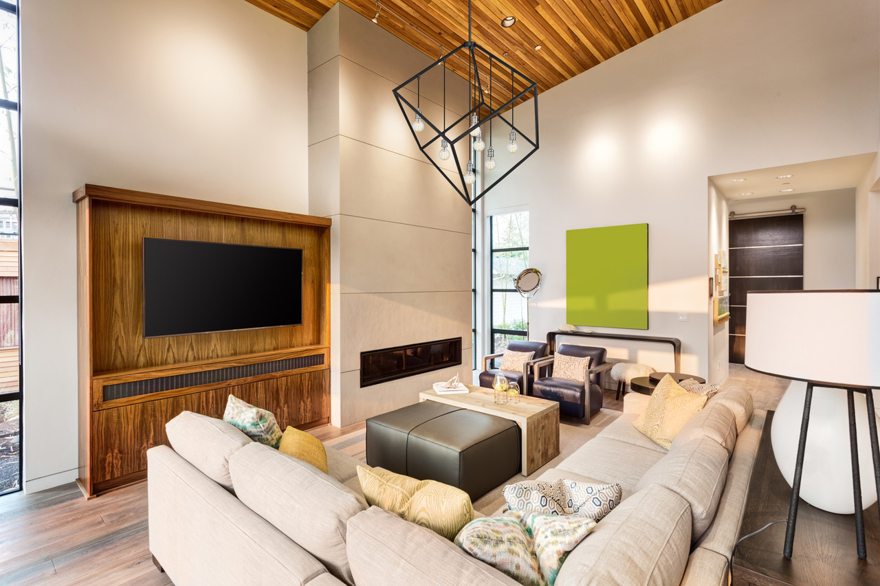 Z-LITE 478P44-MB-BN 7 Light Pendant,Matte Black + Brushed Nickel