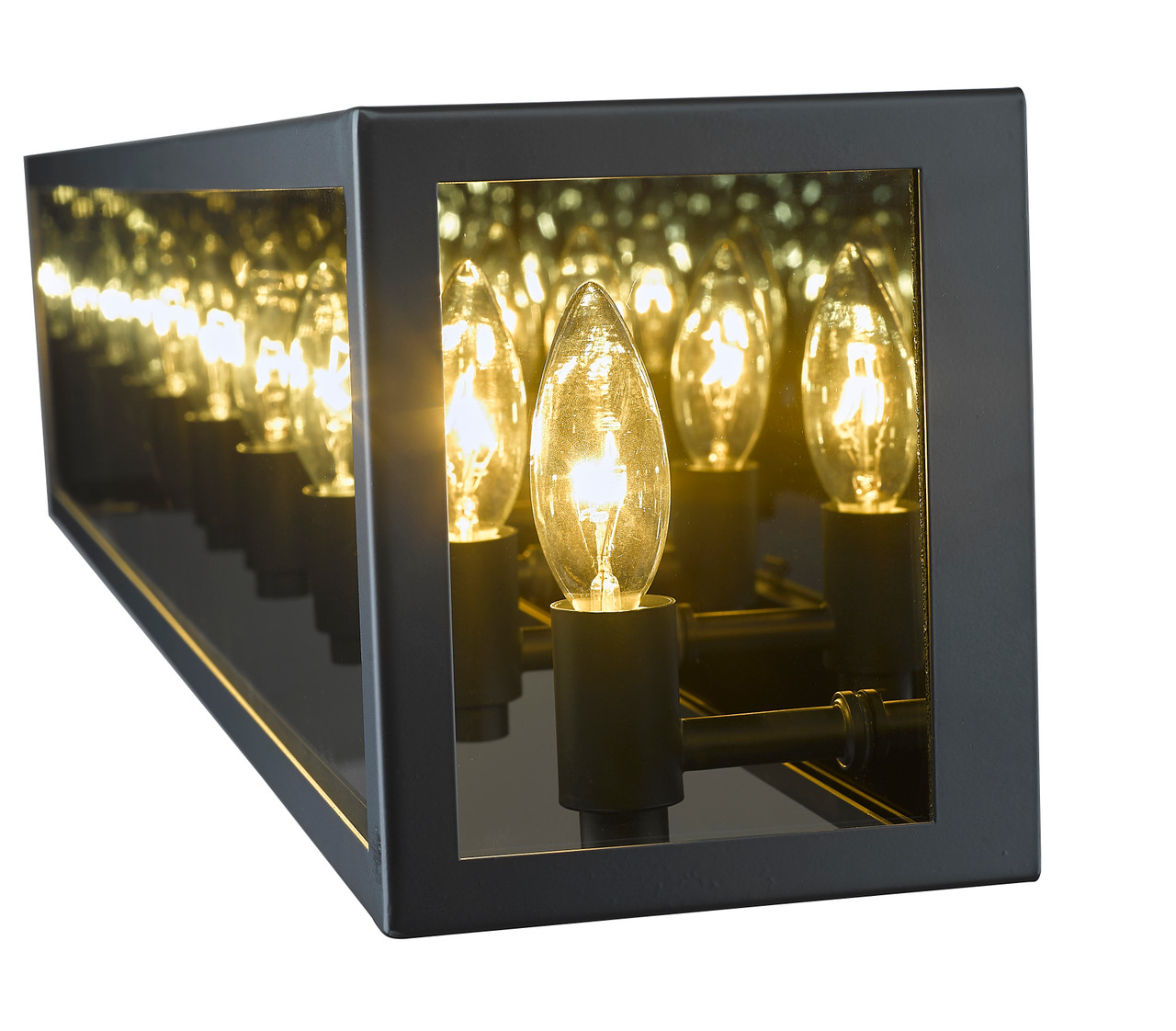 Z-LITE 802-6V-MC 6 Light Vanity,Misty Charcoal