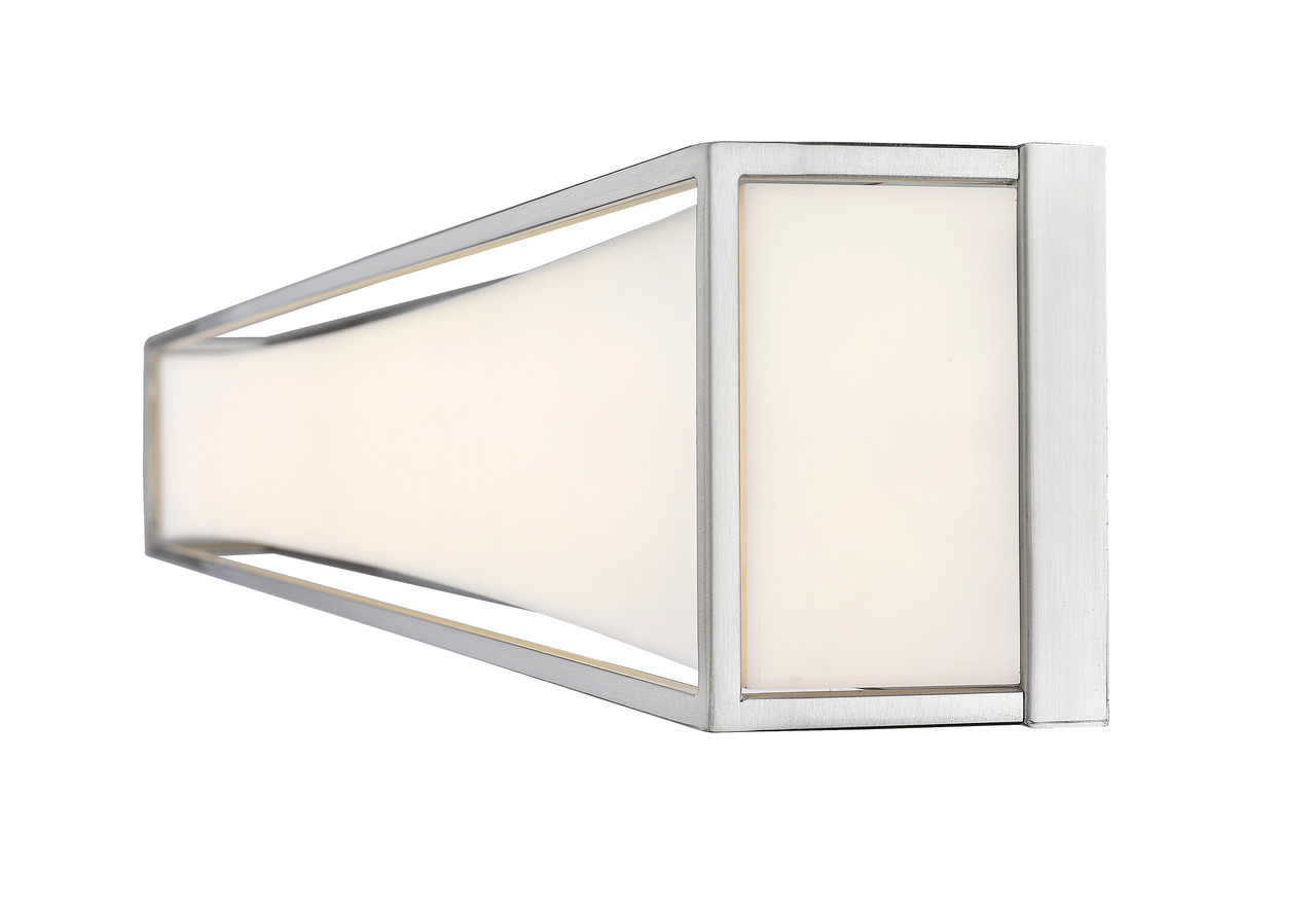 Z-LITE 1933-46BN-LED 2 Light Vanity,Brushed Nickel Z-LITE 1933-46BN-LED 2 Light Vanity,Brushed Nickel