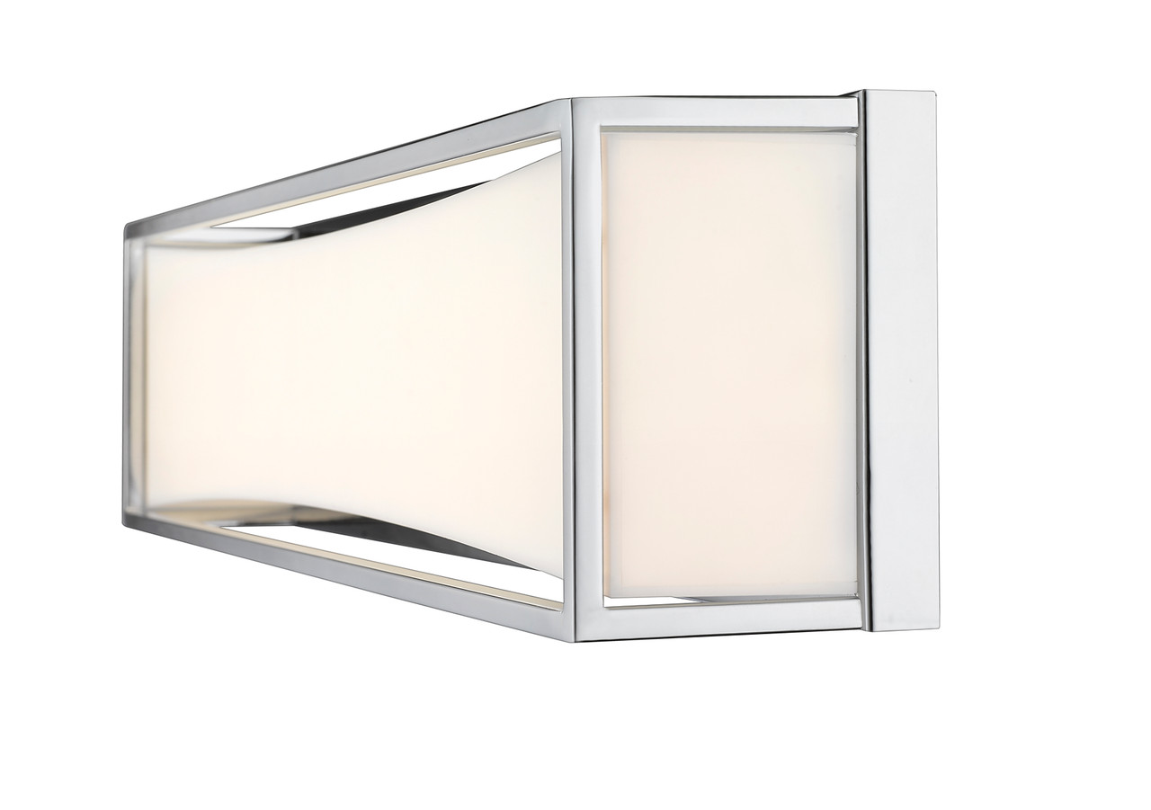 Z-LITE 1933-24CH-LED 2 Light Vanity,Chrome Z-LITE 1933-24CH-LED 2 Light Vanity,Chrome