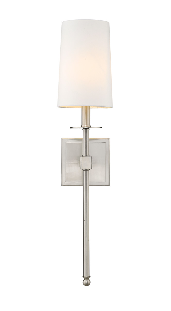 Z-LITE 811-1S-BN 1 Light Wall Sconce,Brushed Nickel