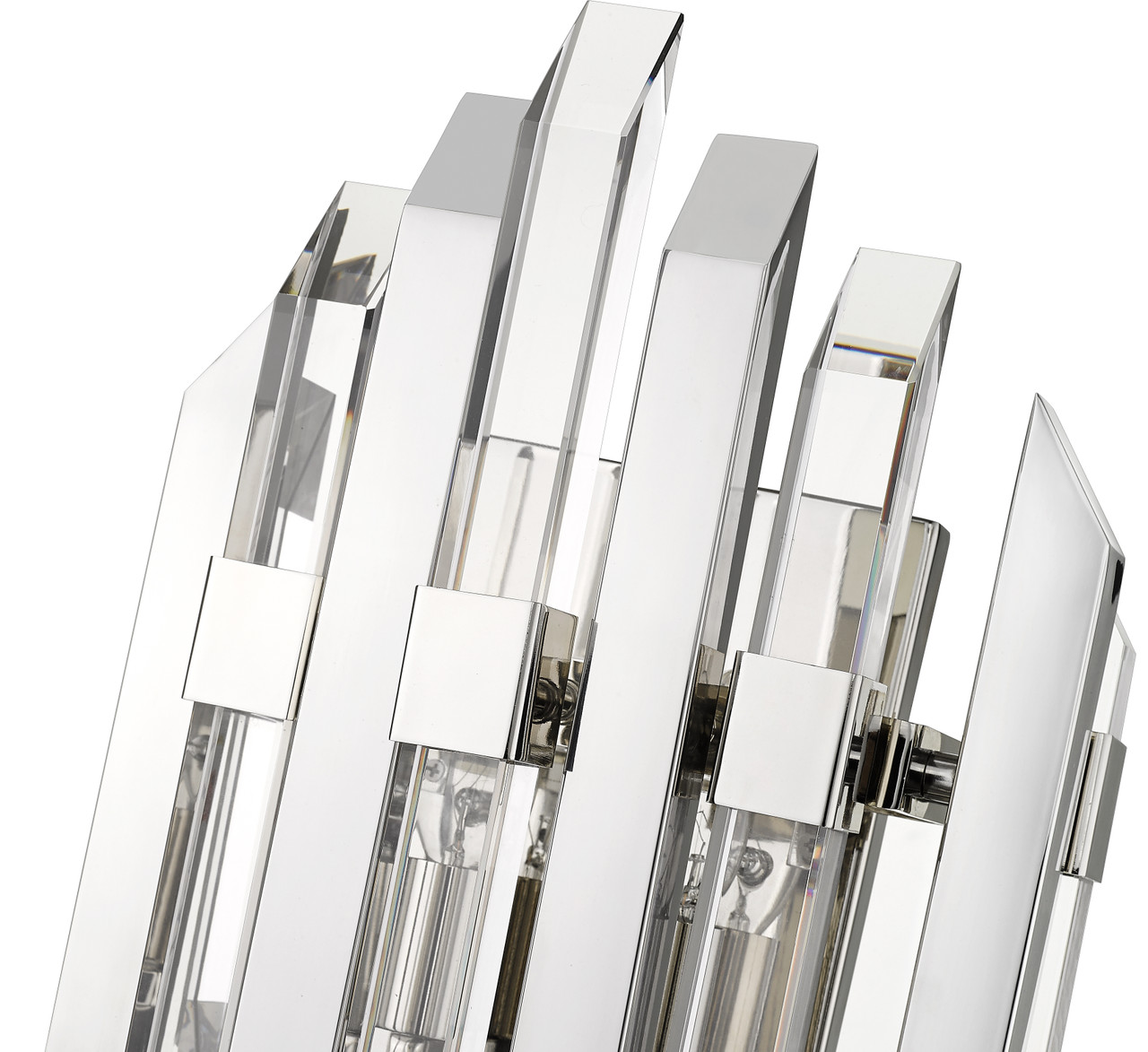 Z-LITE 4006S-PN 2 Light Wall Sconce,Polished Nickel