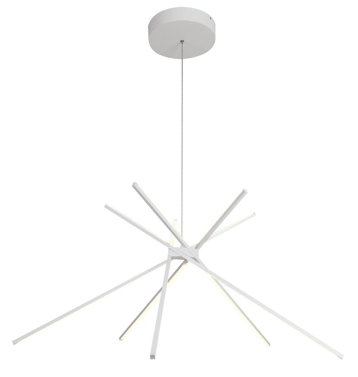 BETHEL INTERNATIONAL ALU02C42WH LED PENDANT LIGHT,Matte White