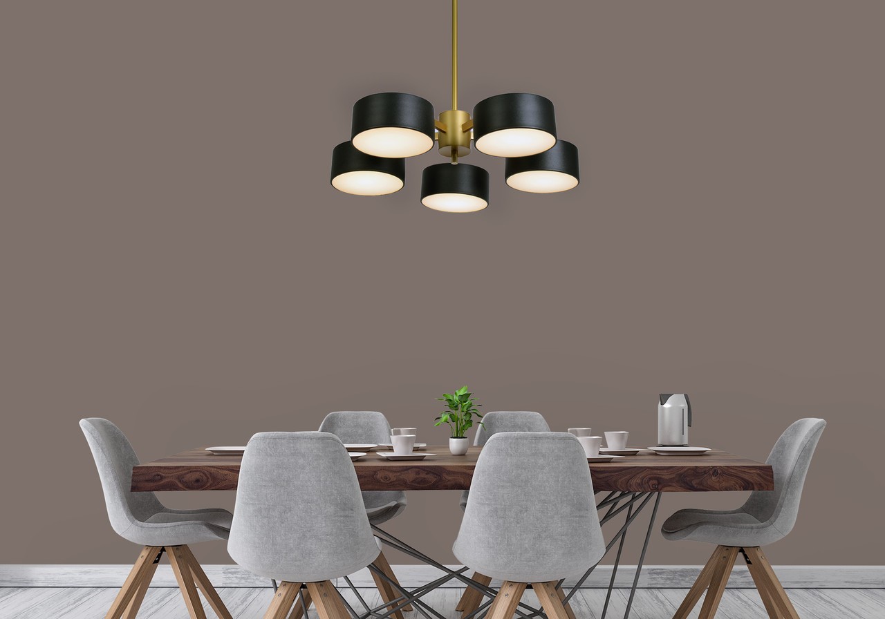 BETHEL INTERNATIONAL BE11 LED Flush Mount,Gold