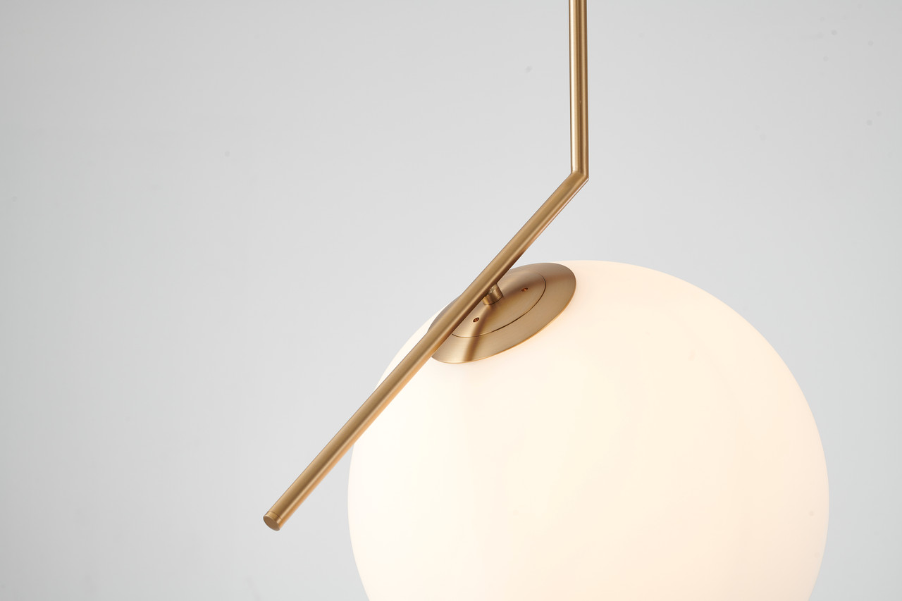 BETHEL INTERNATIONAL DU73L 1-Light Single Pendant Lighting,Gold