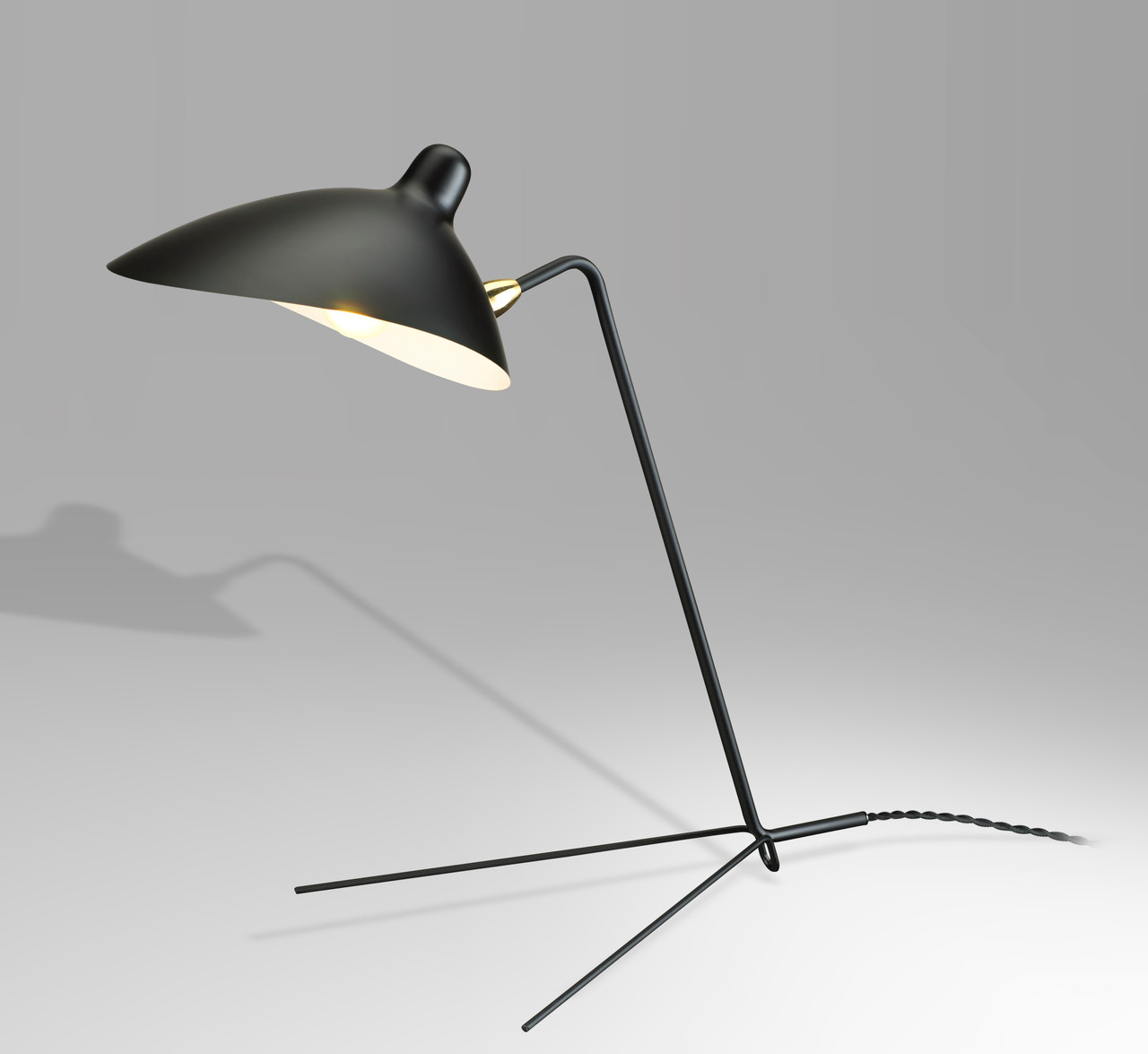 BETHEL INTERNATIONAL BEL66BLK 1-Light Table Lamp,Black