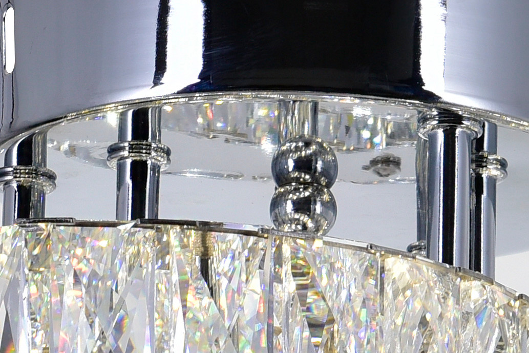 CWI LIGHTING 5614C11ST LED  Flush Mount with Chrome finish