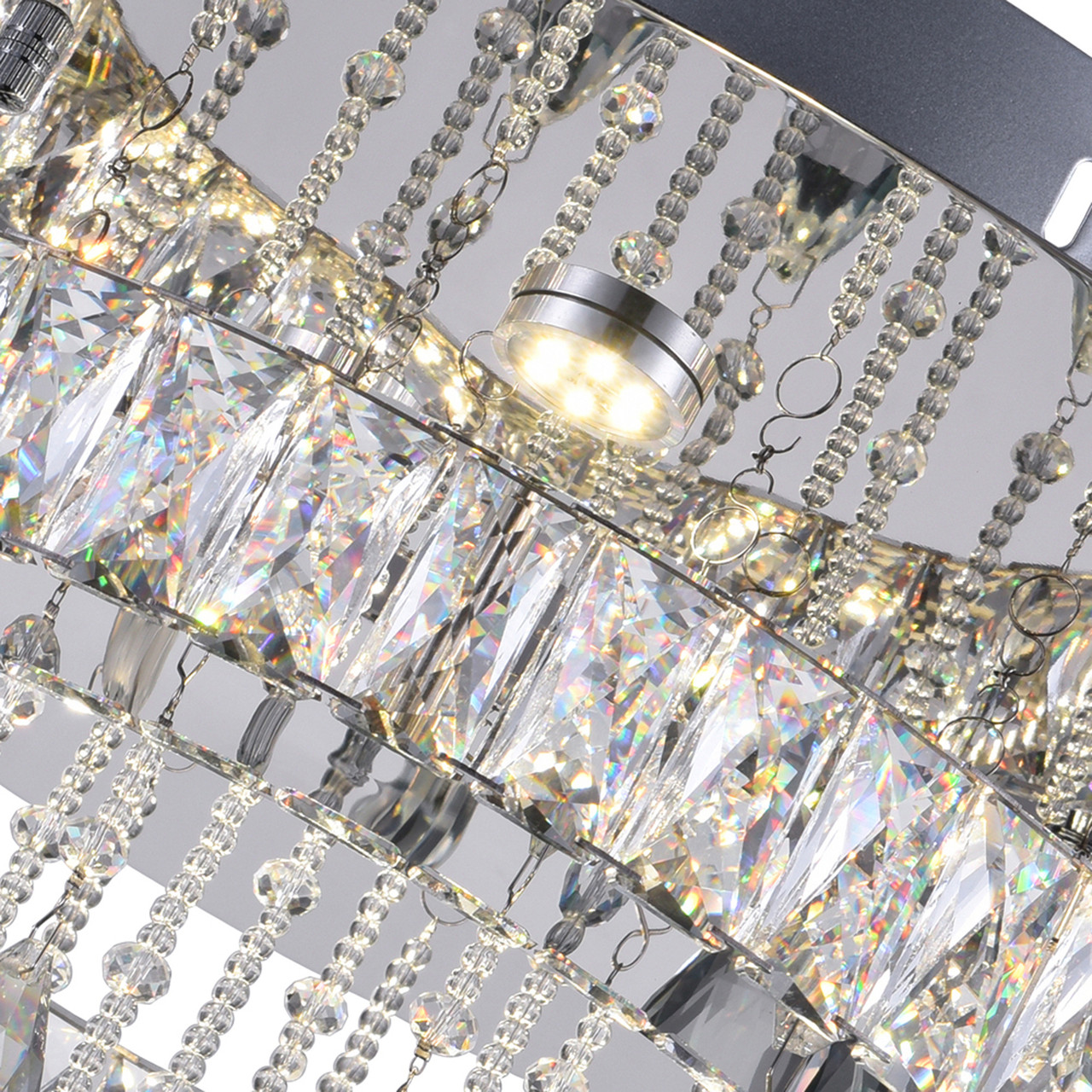 CWI LIGHTING 5613C20ST-R LED  Flush Mount with Chrome finish CWI LIGHTING 5613C20ST-R LED  Flush Mount with Chrome finish