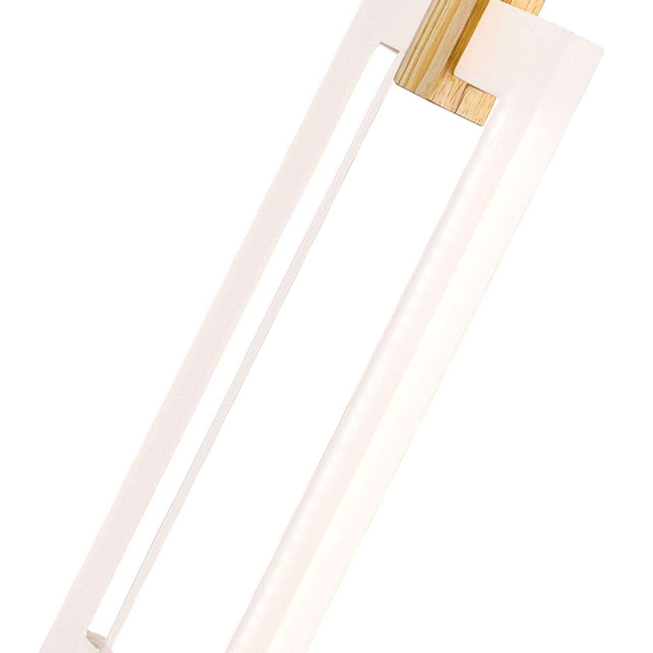 CWI LIGHTING 1214P24-9-236-A LED Pendant with White Oak Finish