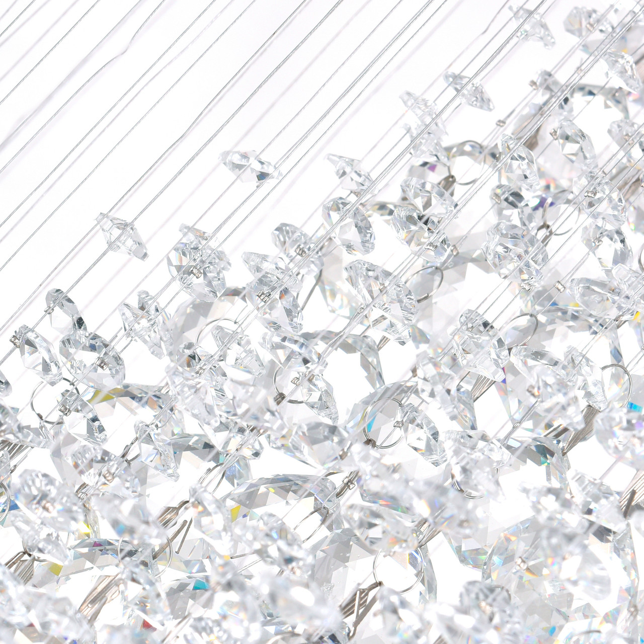 CWI LIGHTING 6629C26C 10 Light  Flush Mount with Chrome finish