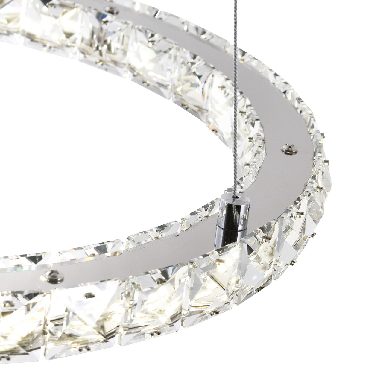 CWI LIGHTING 5080P24ST-R LED  Chandelier with Chrome finish