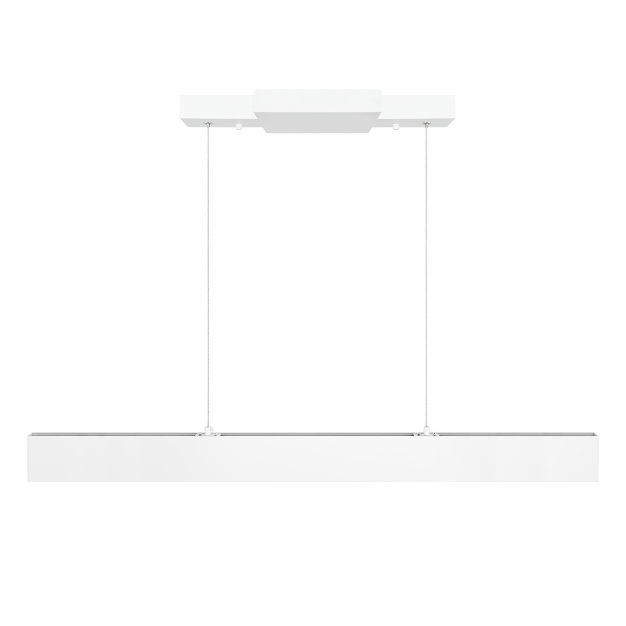 CWI LIGHTING 7145P36-1-266-RC LED Chandelier with Satin White Finish