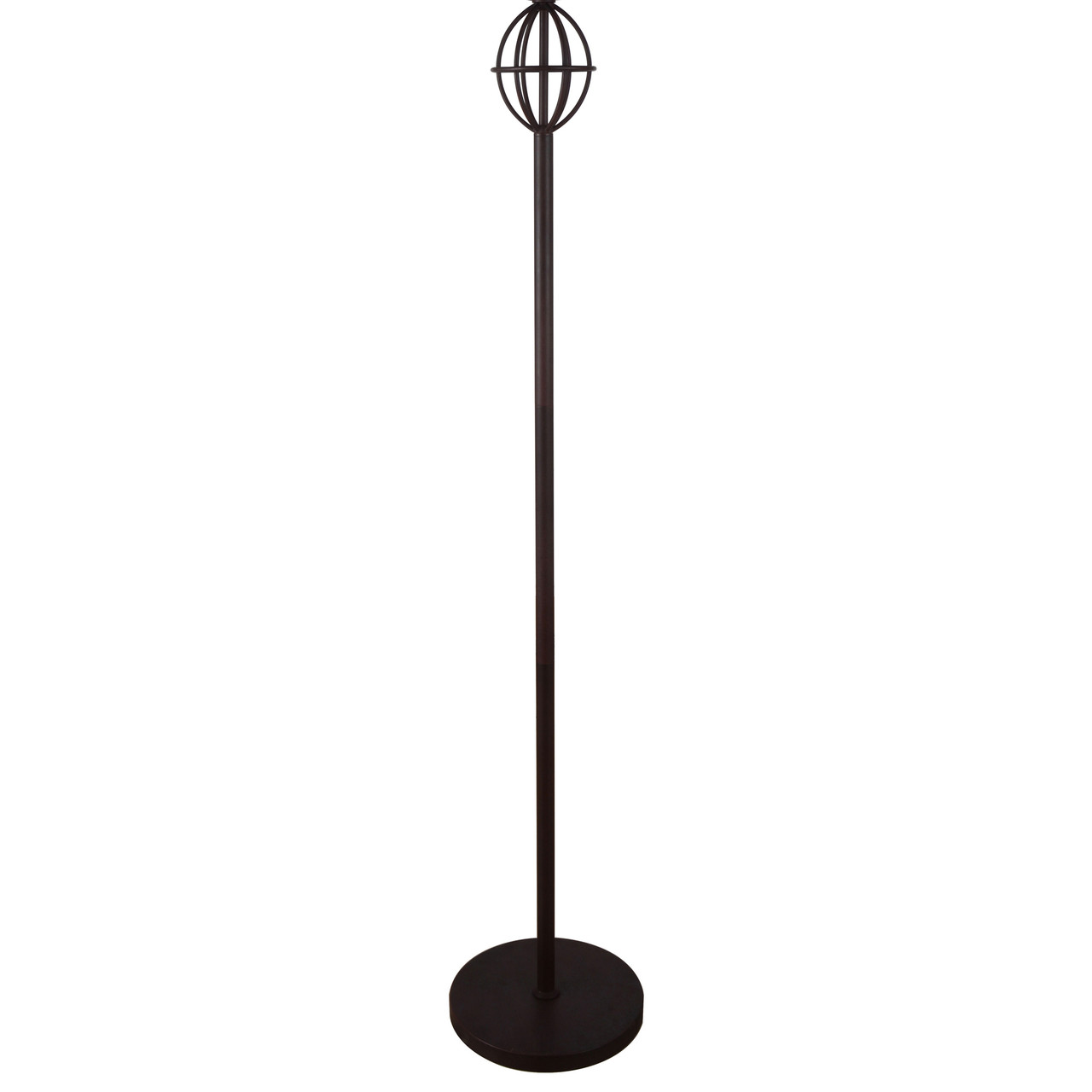 CWI LIGHTING 5465F14DB-3 3 Light Floor Lamp with Brown finish