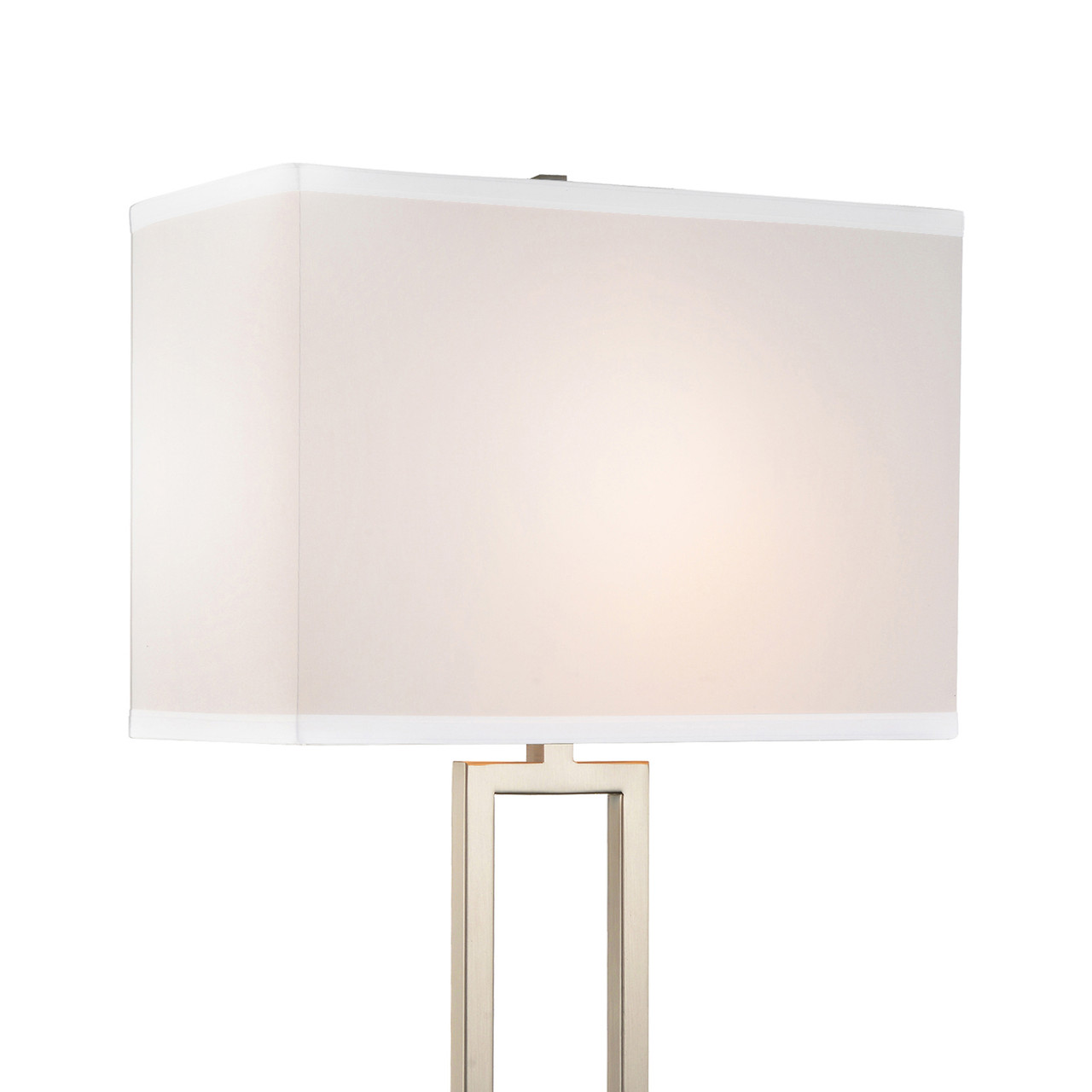 CWI LIGHTING 9915T14-1-606 1 Light Table Lamp with Satin Nickel finish