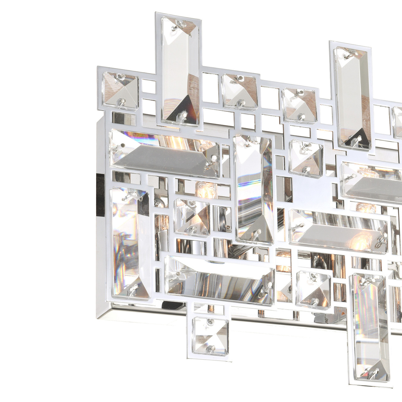 CWI LIGHTING 5689W18-4-601 4 Light Vanity Light with Chrome finish