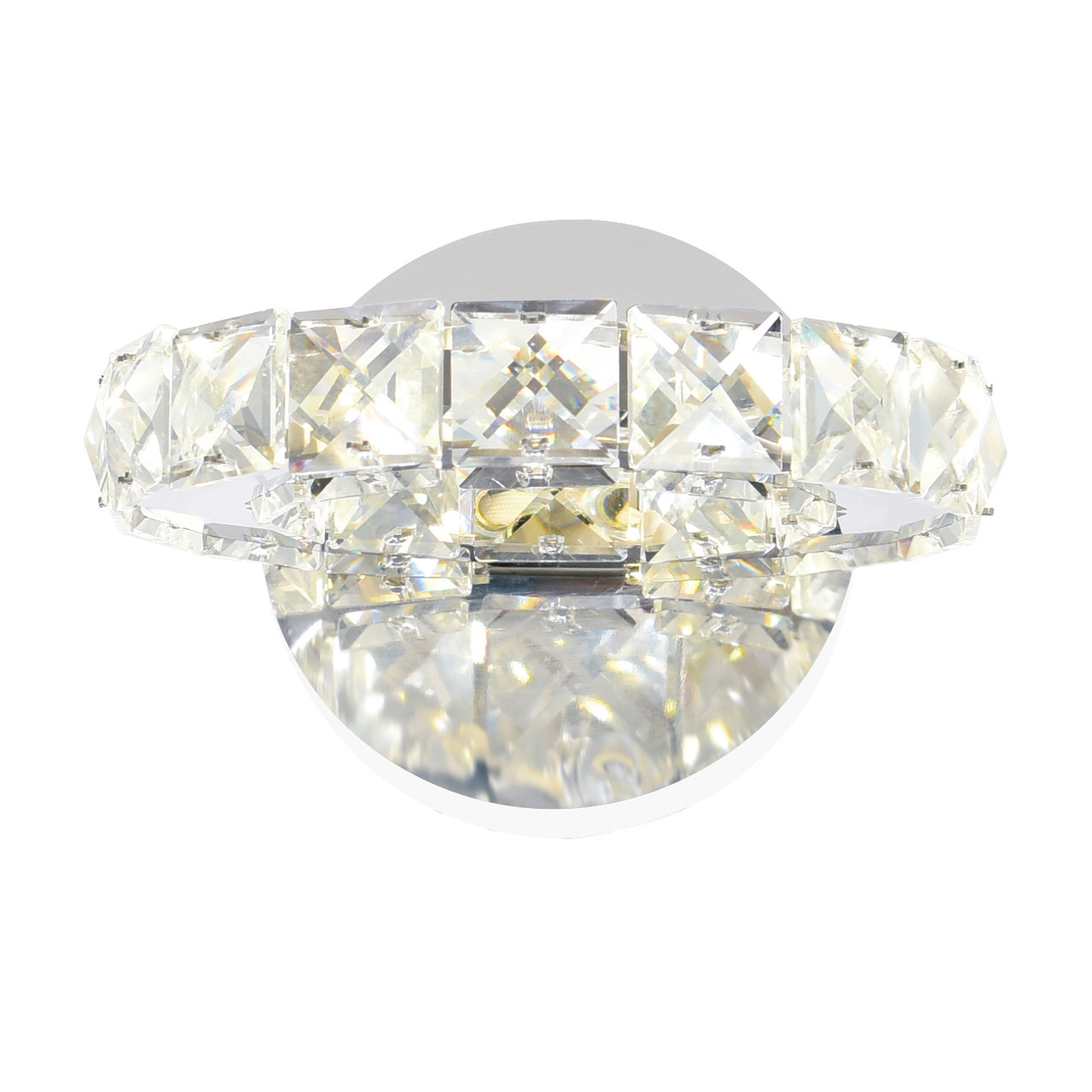 CWI LIGHTING 5080W7ST LED Wall Sconce with Chrome finish CWI LIGHTING 5080W7ST LED Wall Sconce with Chrome finish