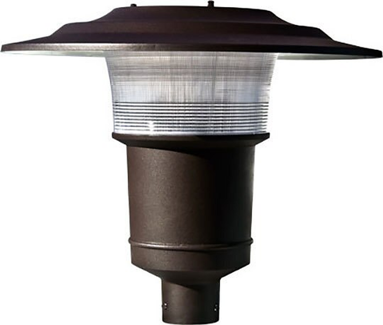 DABMAR LIGHTING GM655-LED20-BZ LARGE POST TOP FIXTURE 20W LED 120V-277V, Bronze