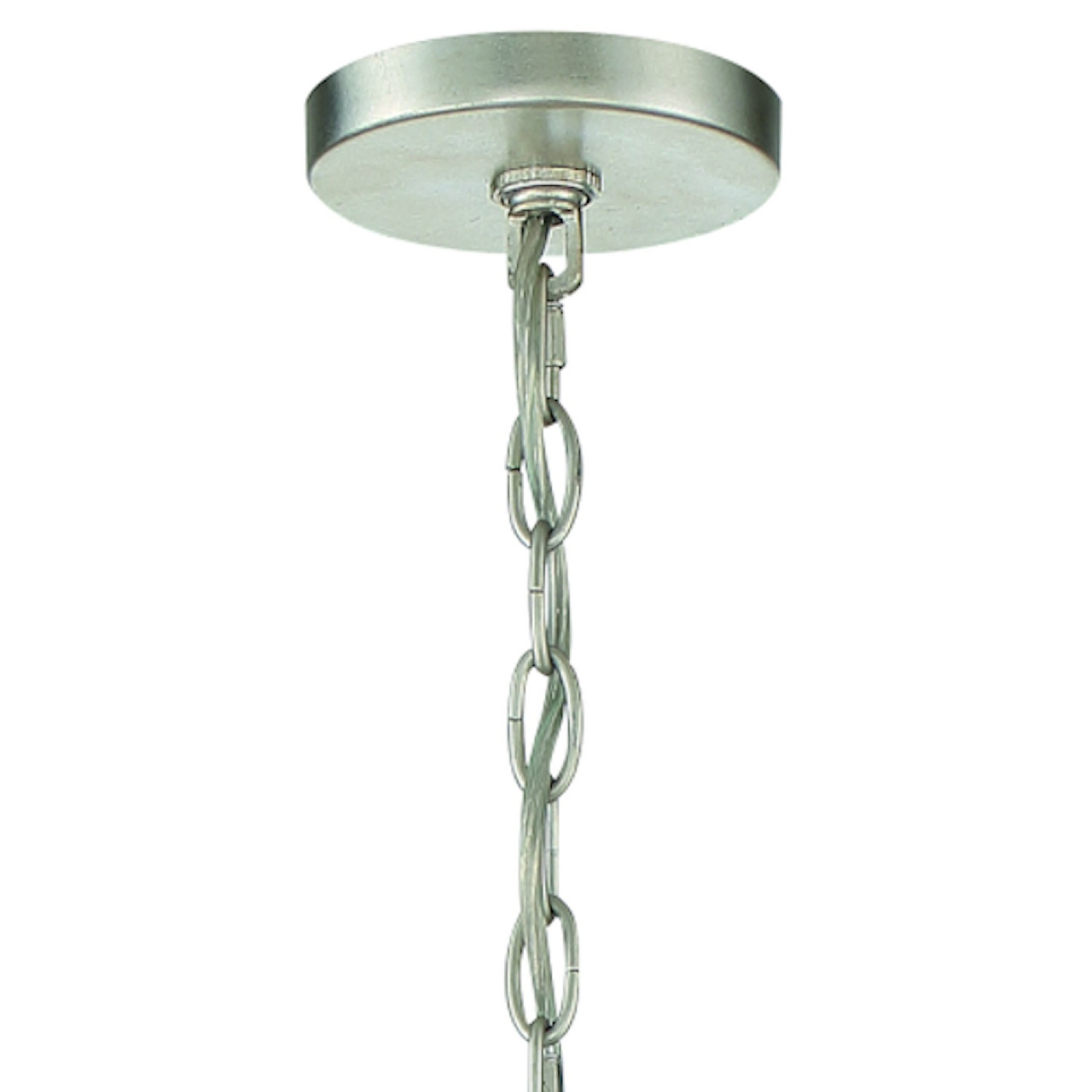 CRYSTORAMA LUC-A9068-SA Lucille 8 Light Antique Silver Chandelier