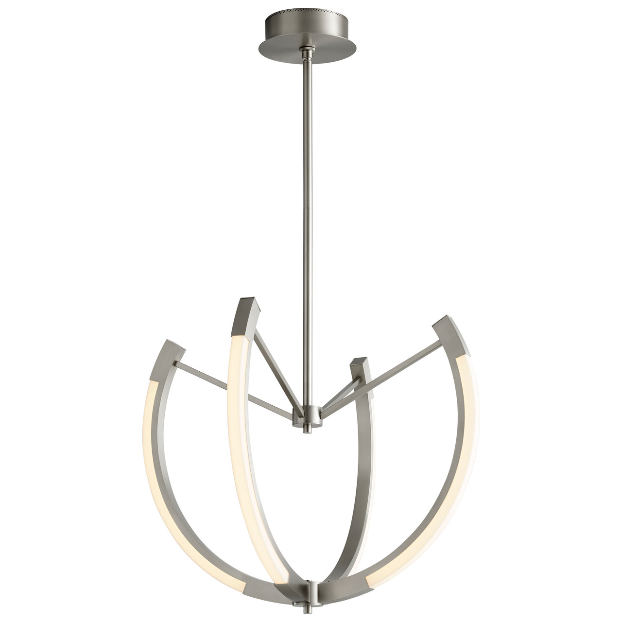 OXYGEN LIGHTING 3-6141-24 UTOPIA 28" LED CHANDELIER - SN