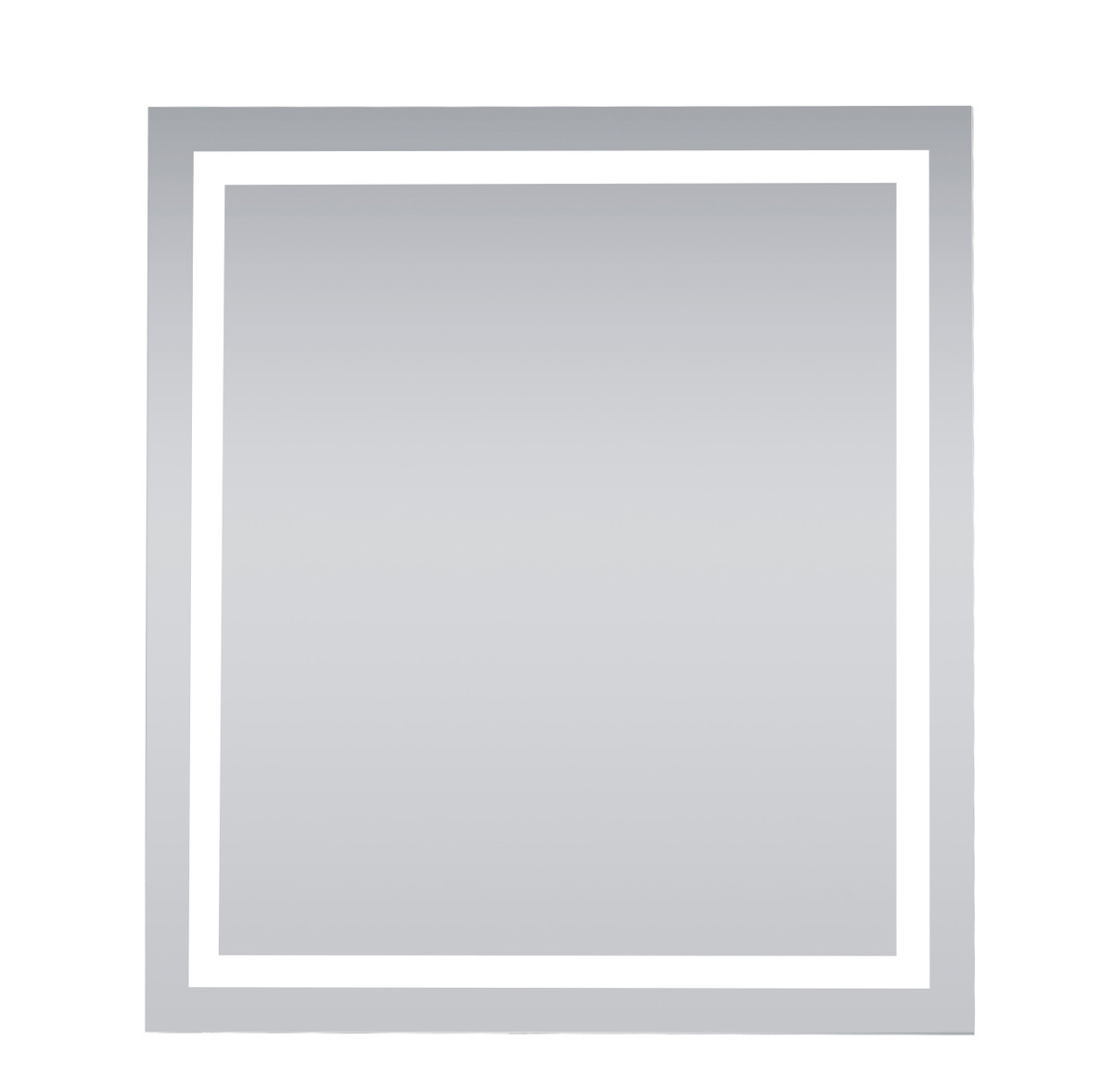 Elegant Decor MRE73640 Hardwired LED Mirror W36 x H40 Dimmable 5000K