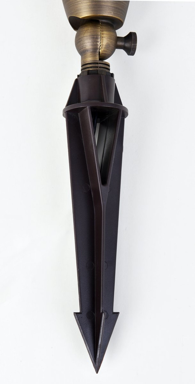 Elitco Lighting C030L Outdoor Cast Brass spot light 3"w x 8.5"h Elitco Lighting C030L Outdoor Cast Brass spot light 3"w x 8.5"h