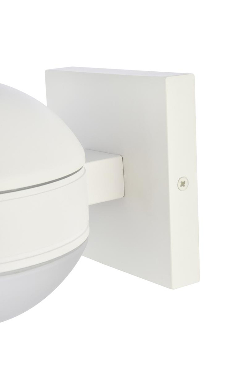 Living District LDOD4011WH Raine Integrated LED wall sconce in white